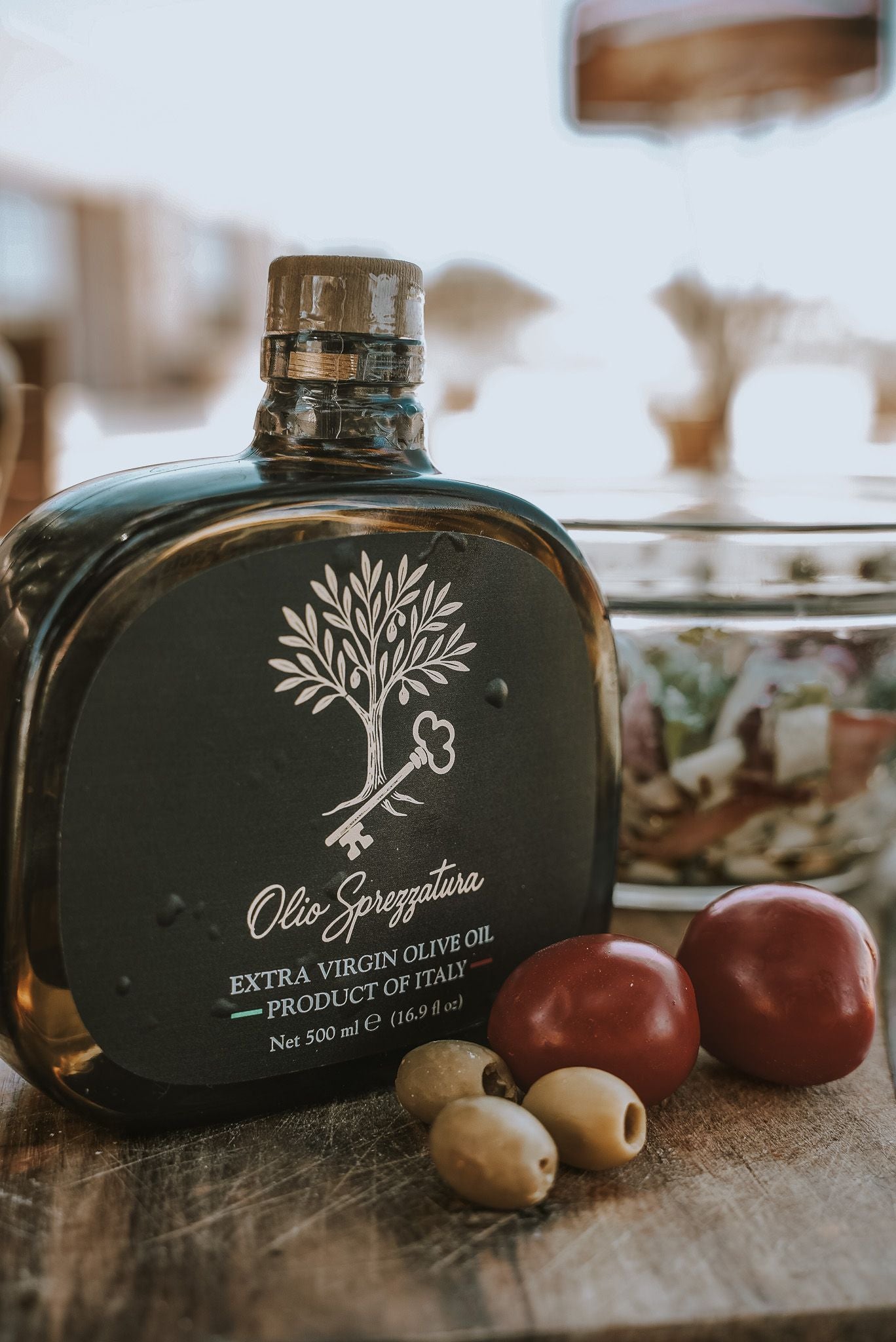 Sprezzatura Extra Virgin Olive Oil –  500 ML Signature Bottle