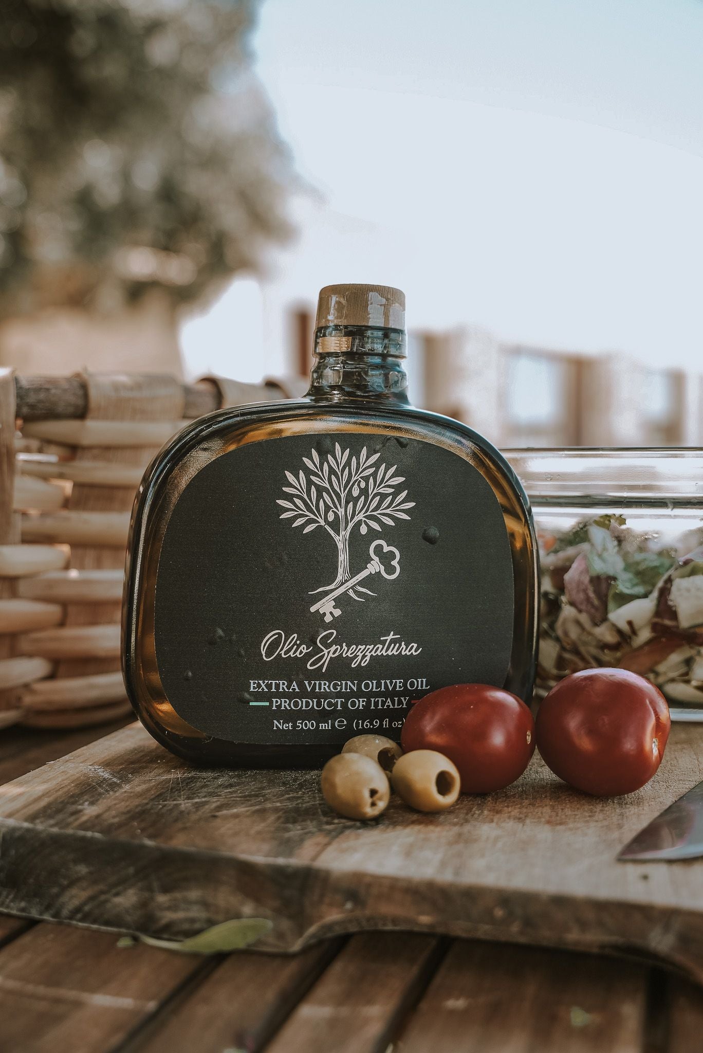 Sprezzatura Extra Virgin Olive Oil –  500 ML Signature Bottle